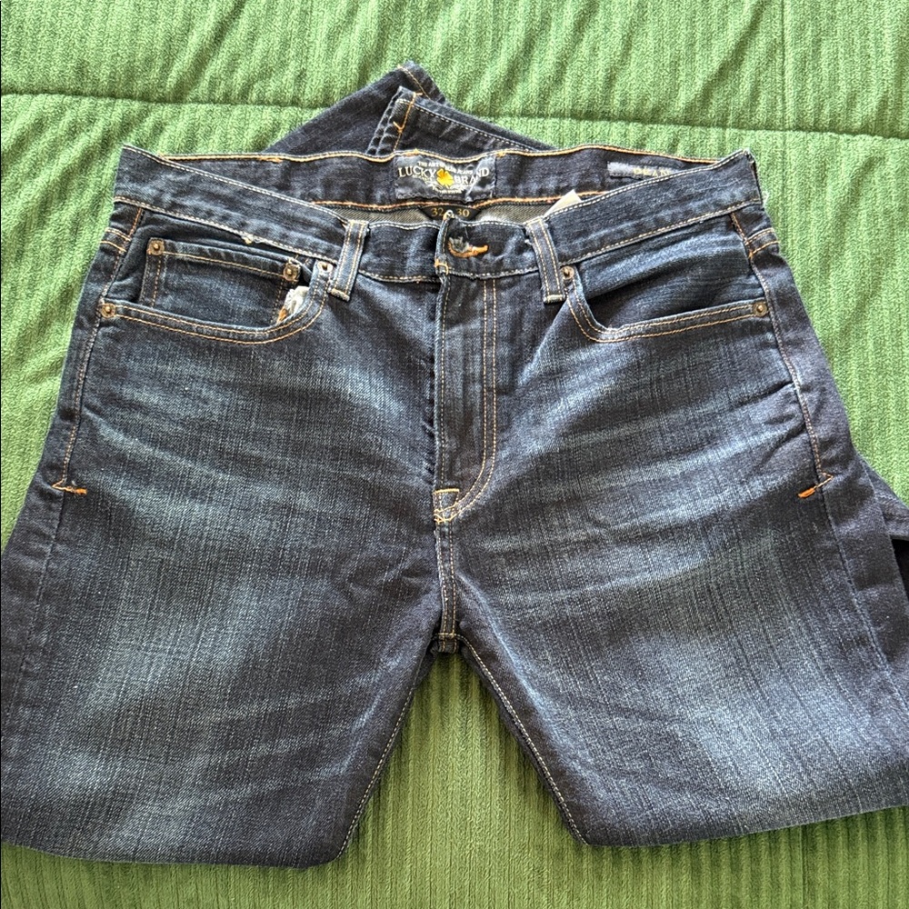Lucky Brand Dark Blue Relaxed Jeans